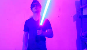 homemade laser lightsaber is as risky