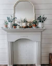 Faux Fireplace Mantel Decorating Ideas