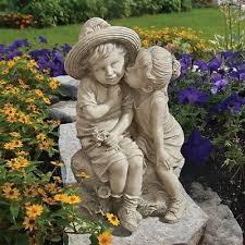 Kissing Kids Boy Amp Girl Statue