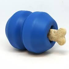 tough rubber treat holder and chew toy