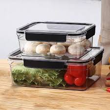 Acrylic Rectangular Food Storage Box