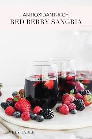 easy red berry sangria is wine