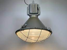 polish industrial factory ceiling lamp
