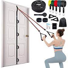 Amazon.com: BRAYFIT FLEX400 Home Gym Equipment, Full Body Workout Door Gym,  Padded Handles, Heavy Resistance Bands, Wrist/Ankle Straps, and Setup and  Instruction Guide : Sports & Outdoors