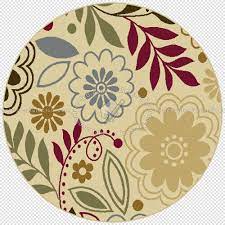 patterned round rug texture 20003