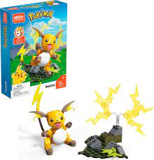 Mega Construx Pokemon Raichu Construction Set with character figures,  Building Toys for Kids (73 Pieces)- Buy Online in India at Desertcart -  76719089.
