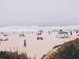 beach cing in northern california
