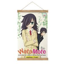 Anime Watamote Scroll Poster Fabric Picture Art Wood DIY Frame Hanging  Print Hanger for Room Decoration Oil Canvas Kit Gift : Amazon.de: Home &  Kitchen