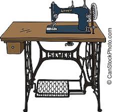 You can create gifts for your family and friends. Retro Sewing Machine Hand Drawing Of A Vintage Mechanical Sewing Machine Canstock