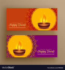 diwali festival greeting banners