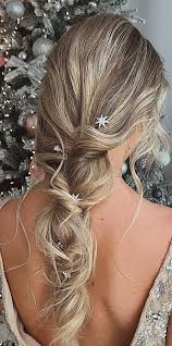 loose braid bridal hairstyle