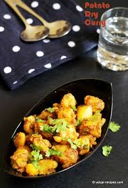 potato dry curry chapati side dish