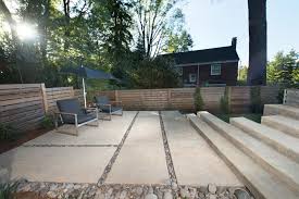 Check spelling or type a new query. Contemporary Backyard Sitting Area With Concrete Pavers And Stairs Hgtv