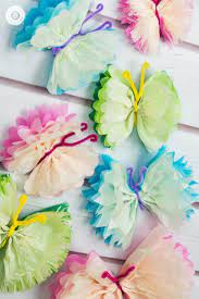 tissue paper erflies fun paper