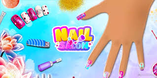nail salon manicure dress up game