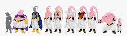 All of which are linked below. Photo For Reference All Super Buu Forms Hd Png Download Kindpng