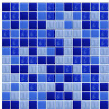 Element Crystal Fountain Glass Mosaic