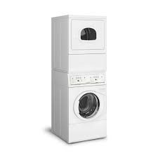 As long as you already have the necessary plumbing ready to make the best use of a small laundry space, consider installing a laundry center that combines a washer and dryer into a single, compact unit. Huebsch On Premise Stacked Washer Dryer Haddon