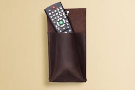 Remote Control Holderleather Wall