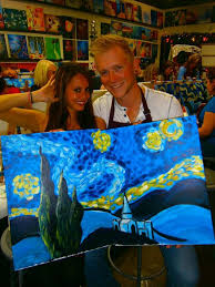Art Paint Party Wine And Canvas Painting