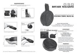 gsg rotary magazine instructions