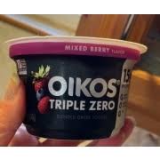 oikos greek yogurt triple zero mixed