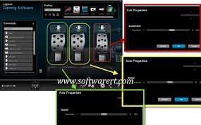 Logitech gaming software is a utility program allowing logitech customers to customize their g gaming mice, keyboards, headsets, speakers, and select wheels. How To Change Sensitivity Of Clutch Brake Or Accelerator For Logitech G29 Software Review Rt