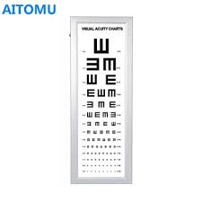 Led Vision Eye Testing Optical Meter Reading Chart Images