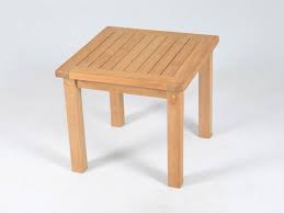 Jakarta Teak Square Wood Side Table