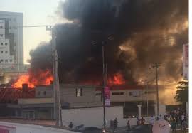 Fire guts ebeano supermarket in abuja. U9qxviollsm74m