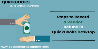 a vendor refund in quickbooks desktop