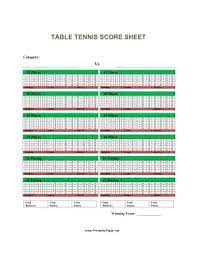 printable table tennis score sheet