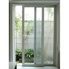 Plain Aluminum Glass Sliding Door For