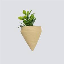 wall hanging geometric planter vase