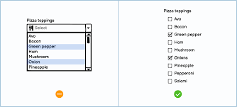 checkbox guidelines wireframing