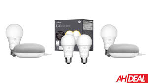Buy 2 Google Home Mini S 6 Ge Smart Light Bulbs For 60 Best Buy Deals