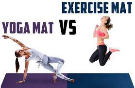 yoga mat vs exercise workout mat