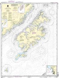 Noaa Print On Demand Chart Kodiak Island Southwest Anchorage Chirikof Island 14th Edition Model 16580