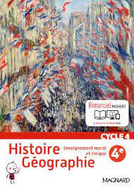 Histoire Géographie EMC 4e (2016) - Manuel élève | Magnard
