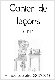 Cahier De Regles Cm1 Page De Garde - Leçons CM1 Français - Etude de la Langue CM1 - La Salle des Maitres