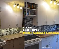 Led Tape Under Cabinet Lighting No Soldering 9 Steps
