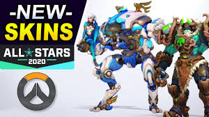 That's on top of future bonuses from you can grab the new overwatch skin and all the other bonuses by purchasing the blizzcon virtual ticket from the blizzard website. New D Va Reinhardt Legendary Skins Overwatch 2020 All Stars Skins Release Date Youtube