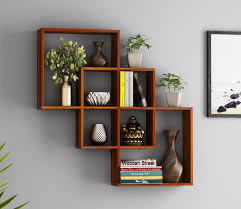 Buy Wooden Wall Shelves In India