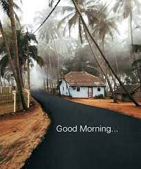 good morning village nature good