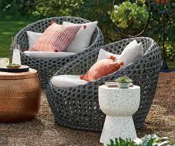 Modern Wicker Cocoon Chairs The Green
