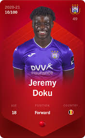 View the player profile of jeremy doku (rennes) on flashscore.com. Jeremy Doku 2020 21 Rare S Data From Sorare Asset Analyzer