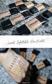 loreal paris infallible pro matte