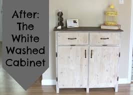 painting furniture the white washed