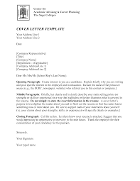 Academic Cover Letter Sample