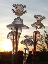 Vintage Glass Garden Upcycle That